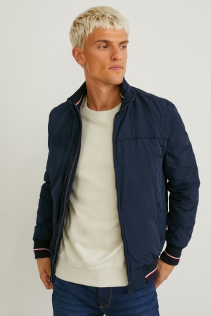 C&A 2-in-1 Bomber Jacke Herren Dunkelblau | YAMHZ-2189