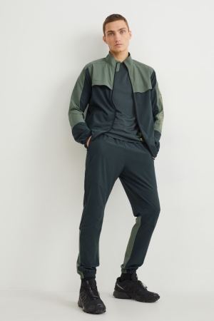 C&A Active 4 Way Stretch Hosen Herren Dunkelgrau | SKYDB-1793