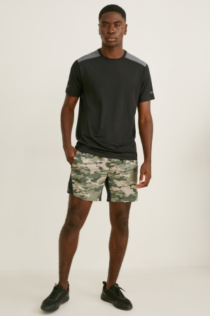 C&A Active Kurze Hose Herren Dunkelgrün | CTAWB-2693