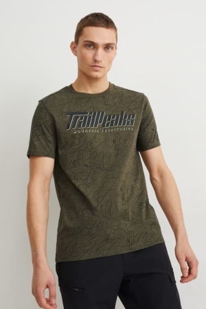 C&A Active Oberteile Herren Dunkelgrün | ZDIEK-3061