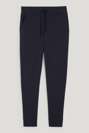 C&A Basic Joggers With Organic Baumwoll Hosen Damen Dunkelblau | HAQVP-8230
