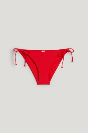 C&A Bikini Bottoms Bademode Damen Rot | RUJKV-5812