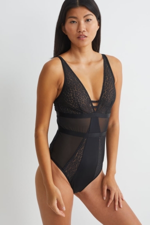C&A Body Unterwäsche Damen Schwarz | OEYAF-4951
