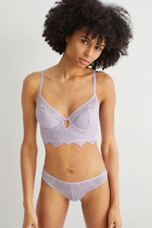 C&A Briefs Unterwäsche Damen Helllila | LUIVA-4962