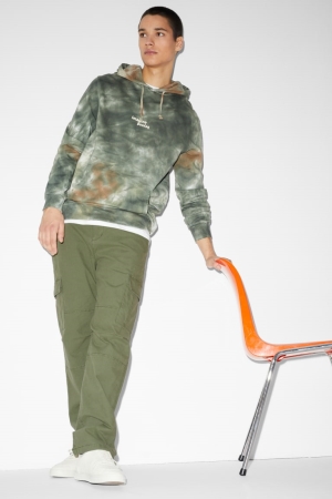 C&A Cargo Hosen Herren Grün | TNYFH-3817