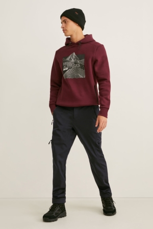 C&A Cargo Hosen Herren Schwarz | IAJRG-0517