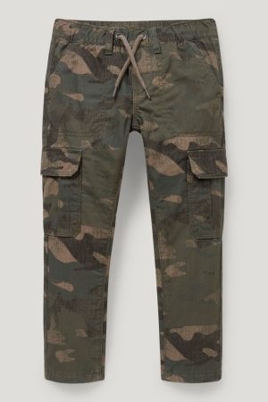 C&A Cargo Thermal Patterned Hosen Jungen Khaki | WBCEM-4516