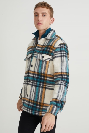 C&A Check Hemd Herren Multicoloured | KYSQM-3208
