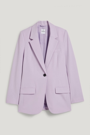 C&A Clockhouse Blazer Jacke Damen Helllila | SPJRU-9642