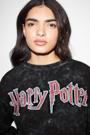 C&A Clockhouse Harry Potter Sweatshirts Damen Schwarz | CRMIF-8273