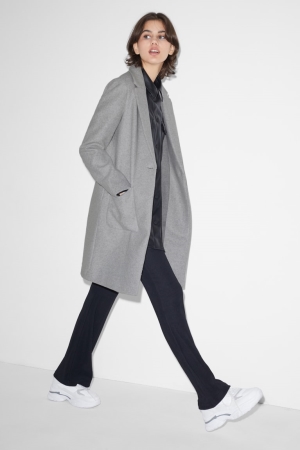 C&A Clockhouse Jacke Damen Hellgrau | CLPEQ-0745