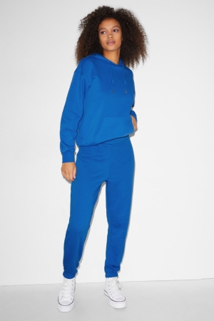 C&A Clockhouse Joggers Hosen Damen Blau | PSATY-8906