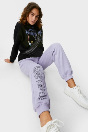 C&A Clockhouse Joggers Hosen Damen Helllila | QANSD-7263