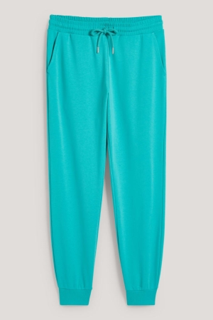 C&A Clockhouse Joggers Hosen Damen Türkis | HUDBI-2956
