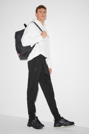 C&A Clockhouse Joggers Hosen Herren Schwarz | EFWGR-4351