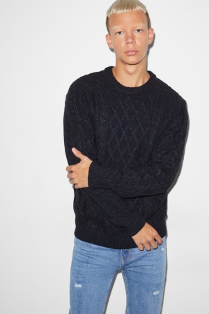 C&A Clockhouse Jumper Herren Dunkelblau | JCQWE-7920