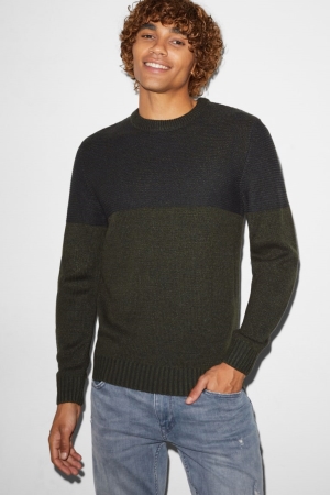 C&A Clockhouse Jumper Herren Dunkelgrün | DFYHA-7049