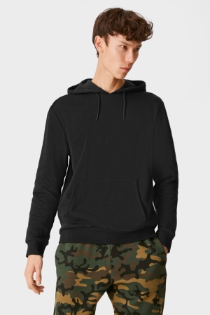 C&A Clockhouse Multipack Of 2 Sweatshirts Herren Schwarz | NREPS-4102