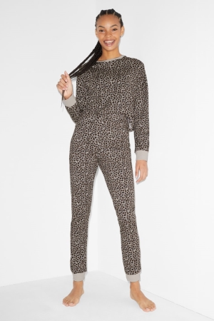 C&A Clockhouse Pyjama Bottoms Hosen Damen Hellbeige | IYLOC-9874