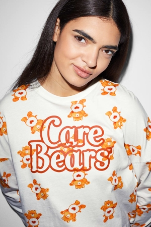 C&A Clockhouse Pyjama Care Bears Hoodie Damen Weiß | MQYSO-0671