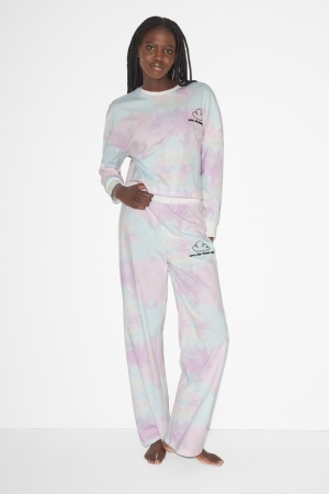C&A Clockhouse Pyjama Nachtwäsche Damen Multicoloured | NUIWT-4689