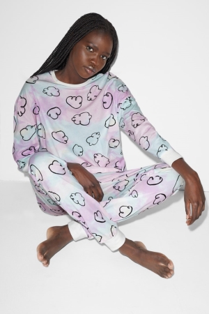 C&A Clockhouse Pyjamahose Gemustert Nachtwäsche Damen Multicoloured | INWQL-5486