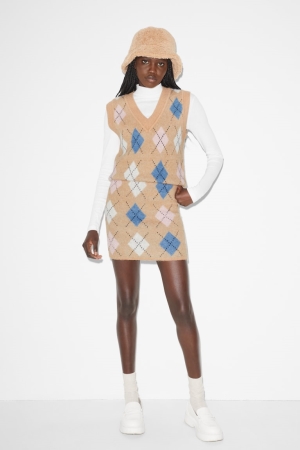 C&A Clockhouse Röcke Damen Beige | VWXHS-6389