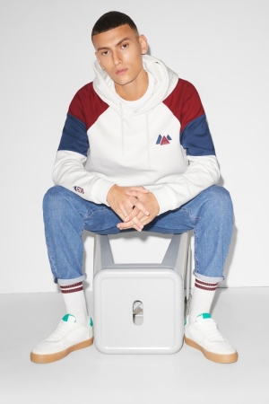 C&A Clockhouse Sweatshirts Herren Weiß | BIGDA-4615