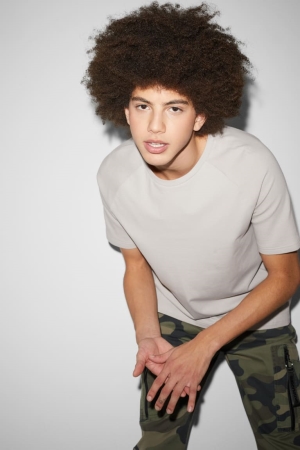 C&A Clockhouse T-shirts Herren Braun | AMBFP-3064