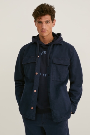 C&A Cradle To Cradle Certified® Gold Lycra® Jacke Herren Dunkelblau | RGTNU-9561