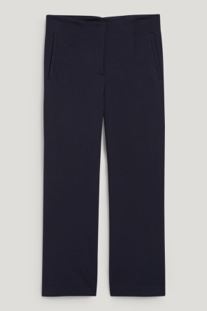 C&A Culottes High Taille With Recycled Polyester Hosen Damen Dunkelblau | RFGVQ-8796