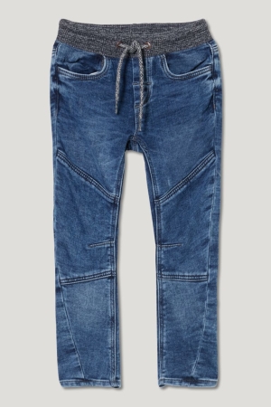 C&A Curved Jog Denim Organic Baumwoll Jeans Jungen Blau Grau | EJHQL-5478