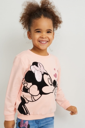 C&A Disney Sweatshirts Mädchen Rosa | DSWUM-8025