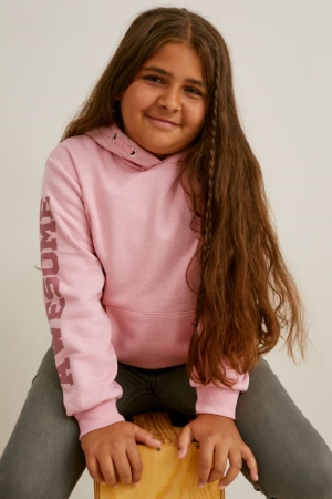 C&A Extended Sizes Multipack Of 2 Hoodie Mädchen Beige | OAVGD-9251