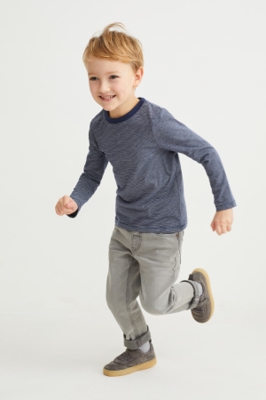 C&A Gerade Jeans Jungen Blau Hellgrau | YATCN-2473
