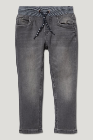 C&A Gerade Organic Baumwoll Jeans Jungen Blau Grau | LRMQY-1896