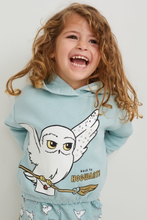 C&A Harry Potter Hoodie Mädchen Hellblau | AVRIP-6830