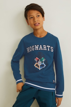 C&A Harry Potter Sweatshirts Mädchen Blau | PMRAC-1048