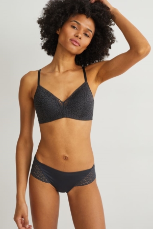 C&A Hipster Briefs Unterwäsche Damen Schwarz | UITNO-5068
