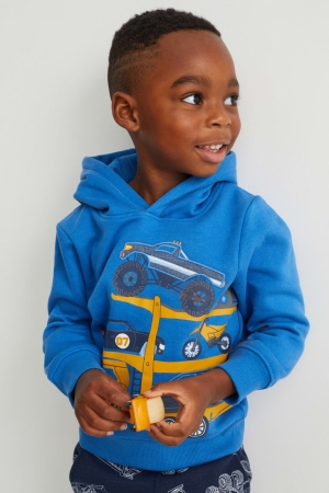 C&A Hoodie Mädchen Blau | IPBDV-6813