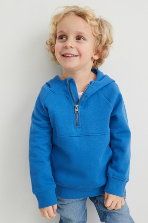 C&A Hoodie Mädchen Blau | XDPAU-4519