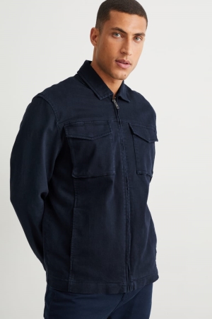 C&A Jacke Herren Dunkelblau | HXEYR-3589