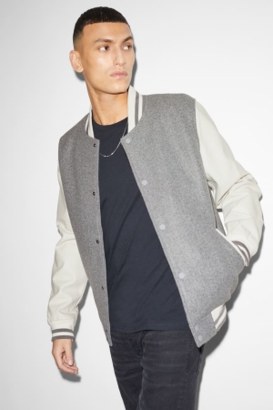 C&A Jacke Herren Grau | VSCKJ-7584