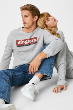 C&A Jinglers Gender Neutrale Sweatshirts Damen Hellgrau | BFCVW-6582