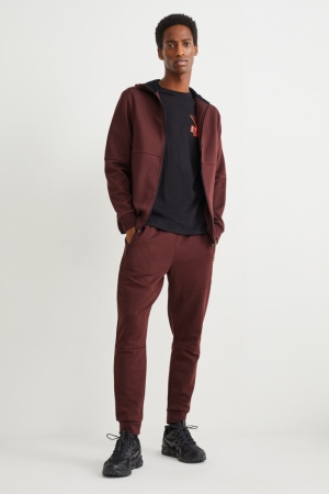 C&A Joggers Hosen Herren Braun | QUKND-8492