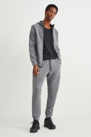 C&A Joggers Hosen Herren Grau | BDICM-2963