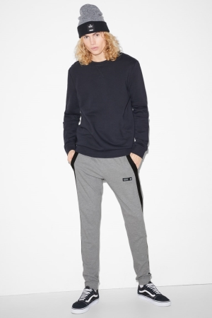 C&A Joggers Hosen Herren Grau | IVTLW-1420
