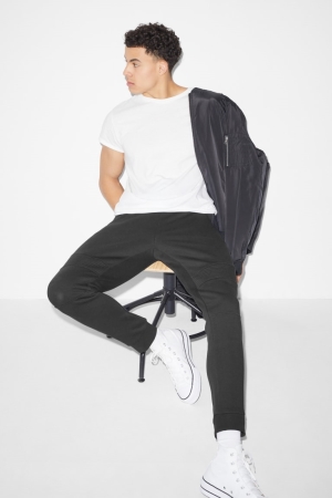 C&A Joggers Hosen Herren Schwarz | MYZTV-3462