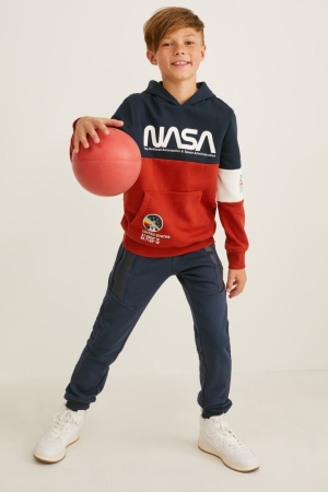 C&A Joggers Hosen Jungen Dunkelblau | RBYDM-6471