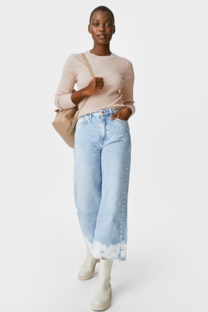 C&A Jumper Damen Beige | KFIMX-8643